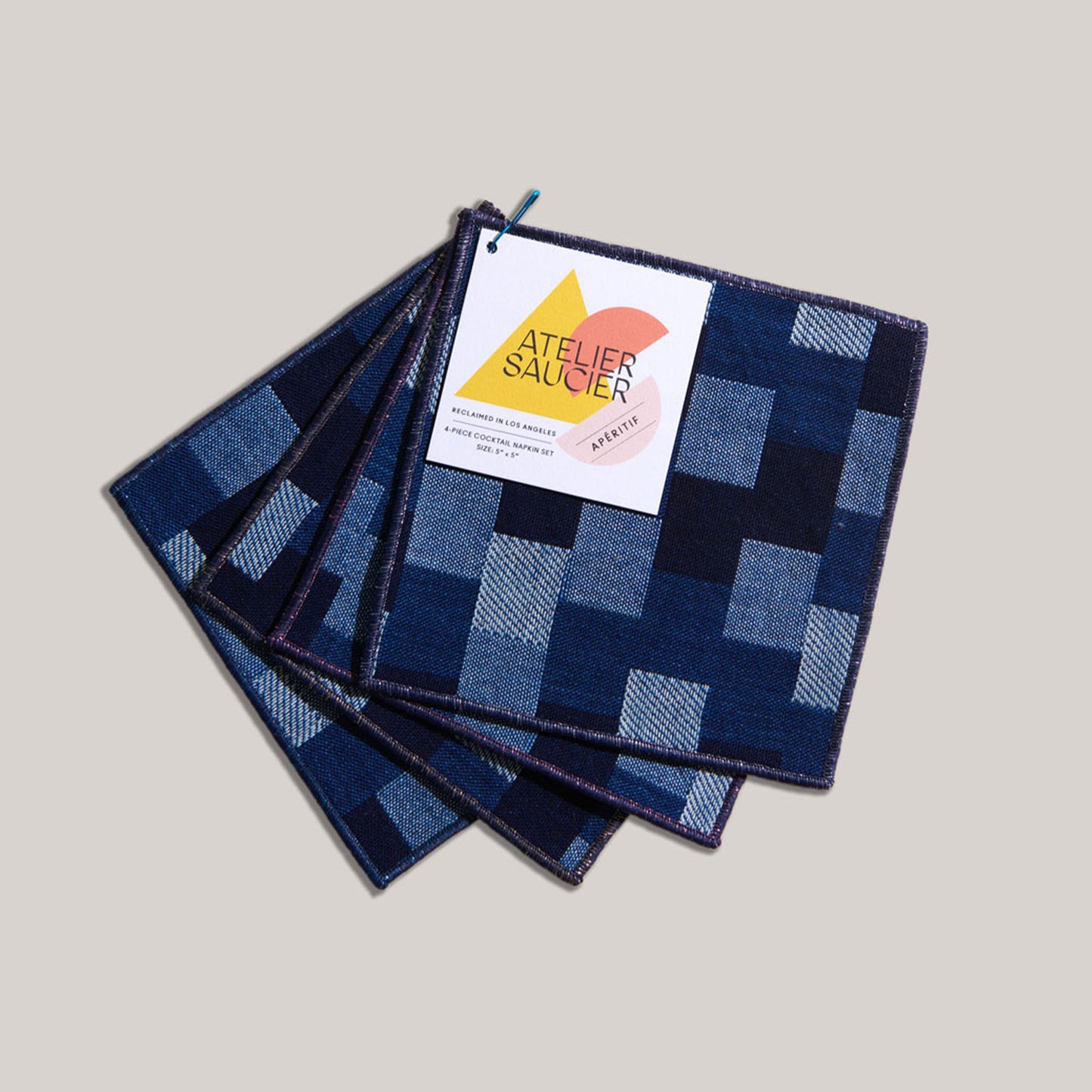 The Patchwork Cocktail Napkins (Set of 4)