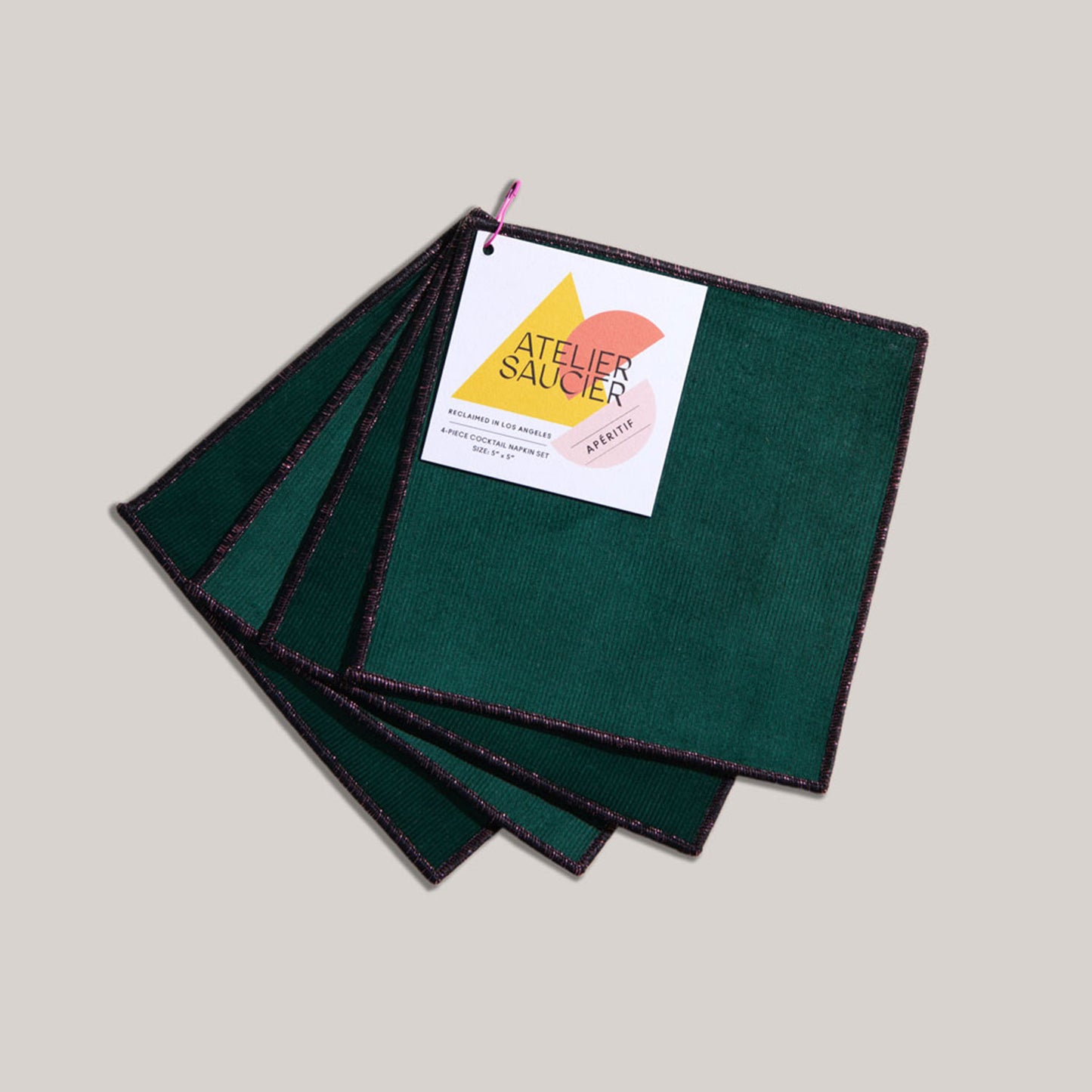 Bird of Paradise Cocktail Napkins (Set of 4)