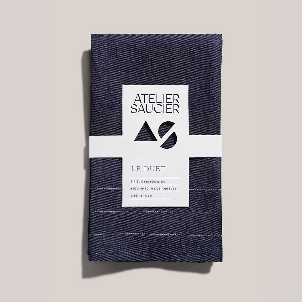 Denim Tea Towels (Set of 2)