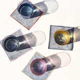 Rainbow Chambray Cocktail Napkins (Set of 4)