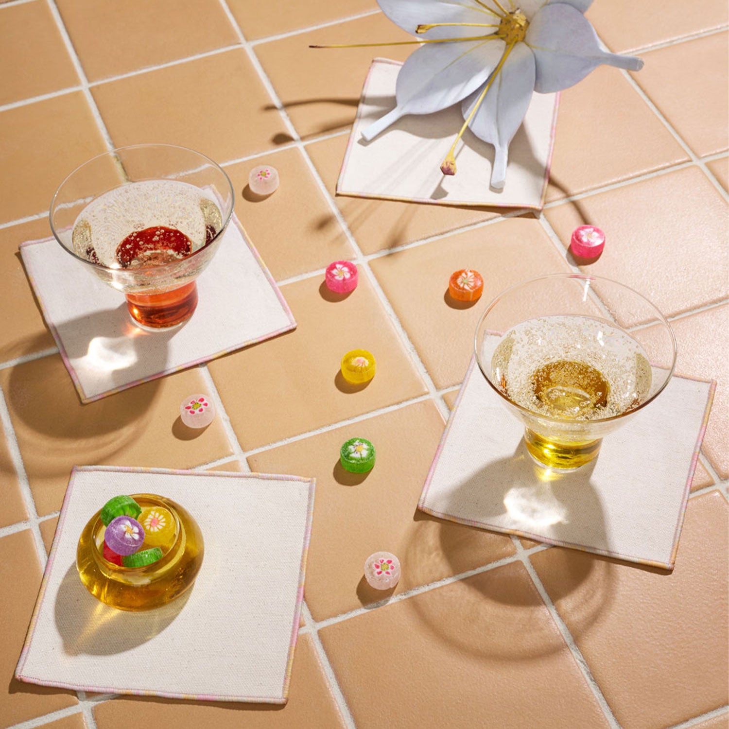 The Hummingbird Cocktail Napkins (Set of 4)