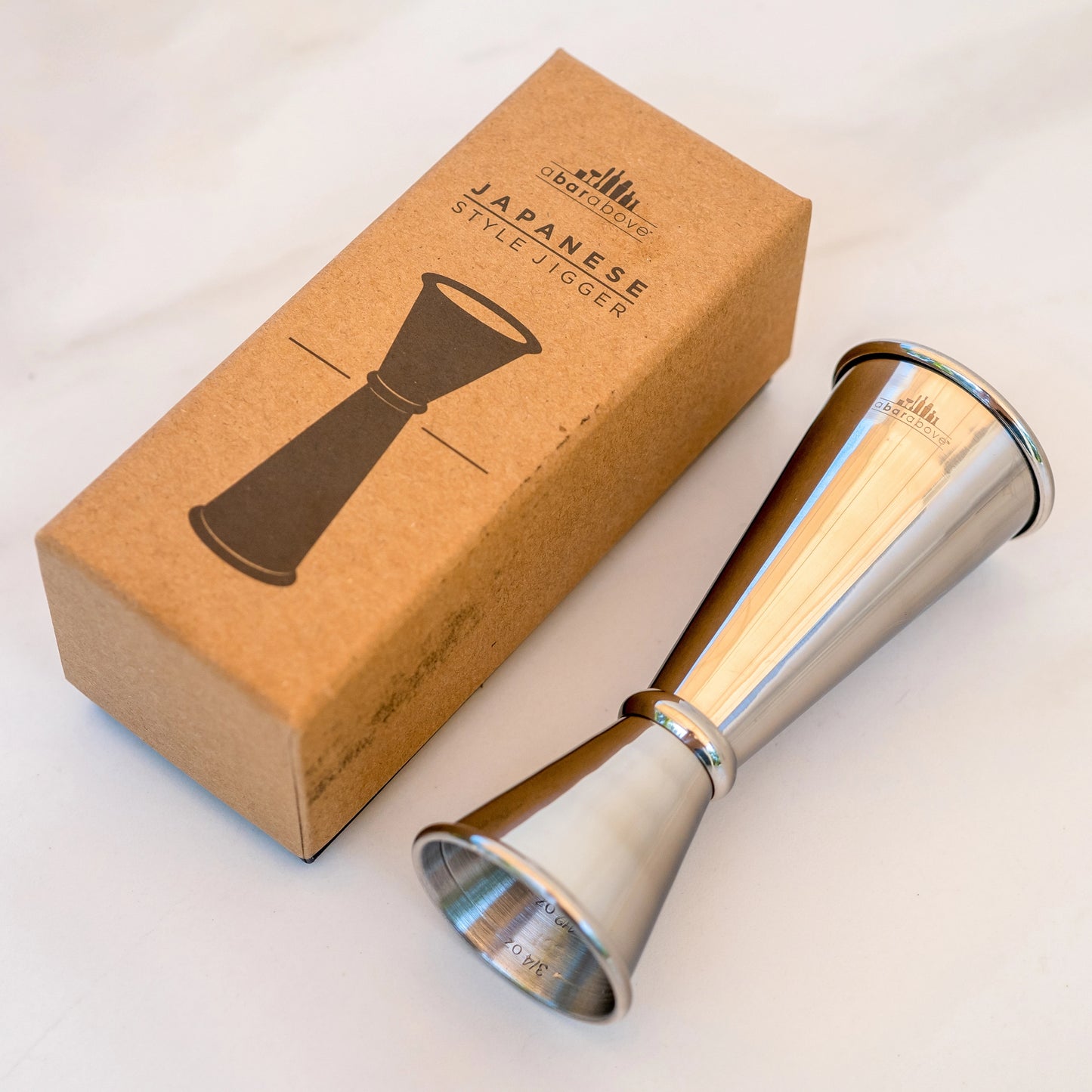 Japanese Style Cocktail Jigger (1oz/2oz)