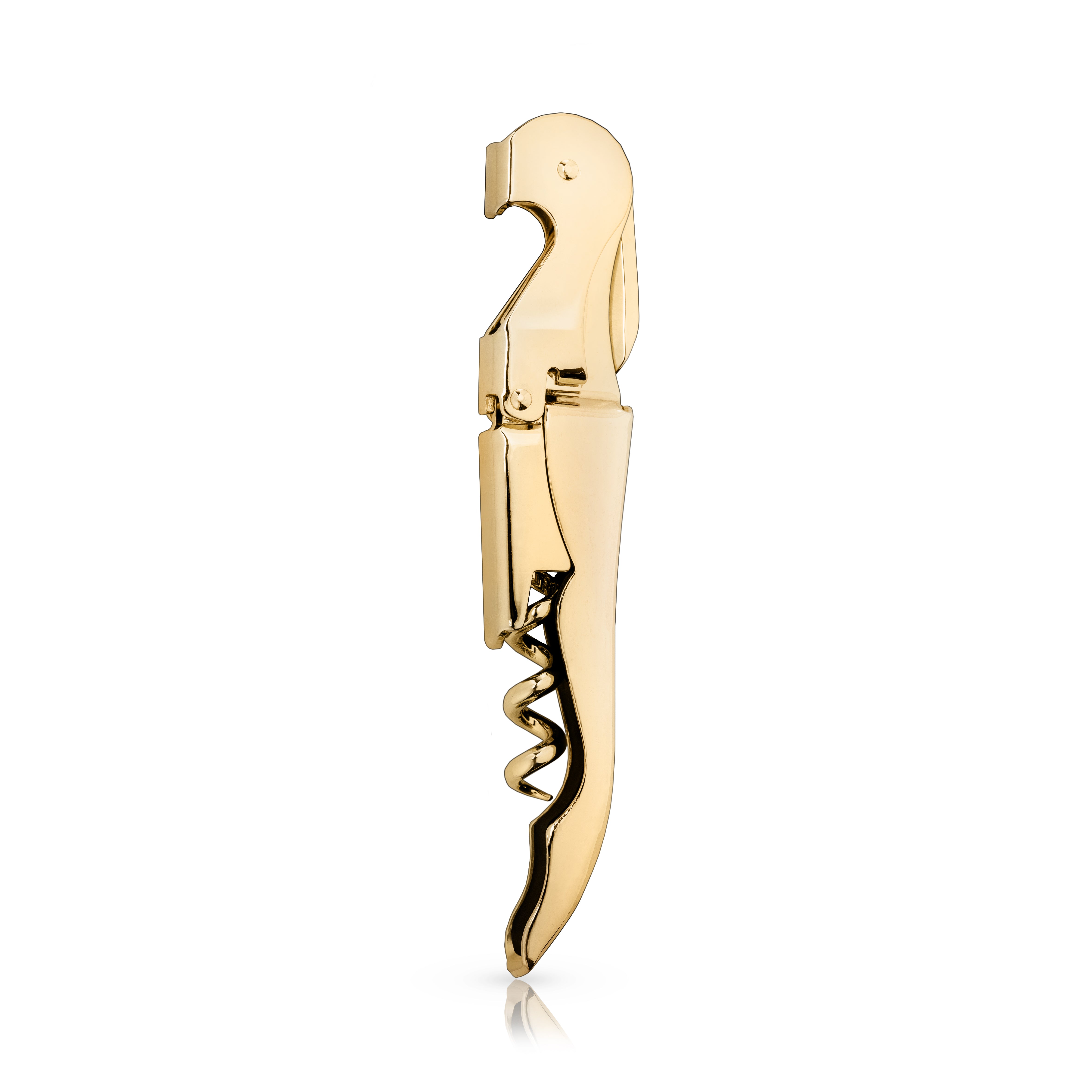 Signature Double-Hinged Corkscrew in 24k Gold