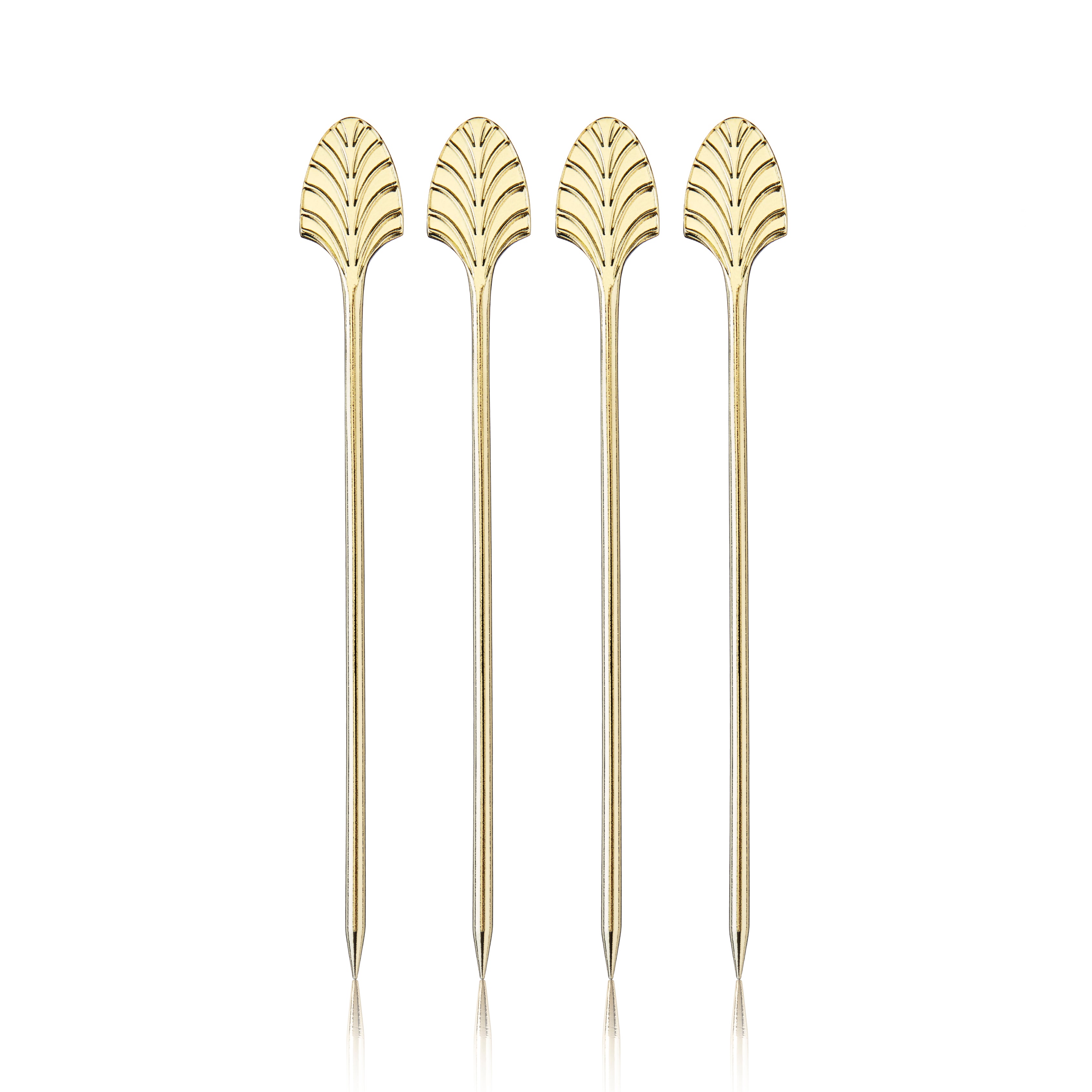 Art Deco Cocktail Picks (Set of 4)