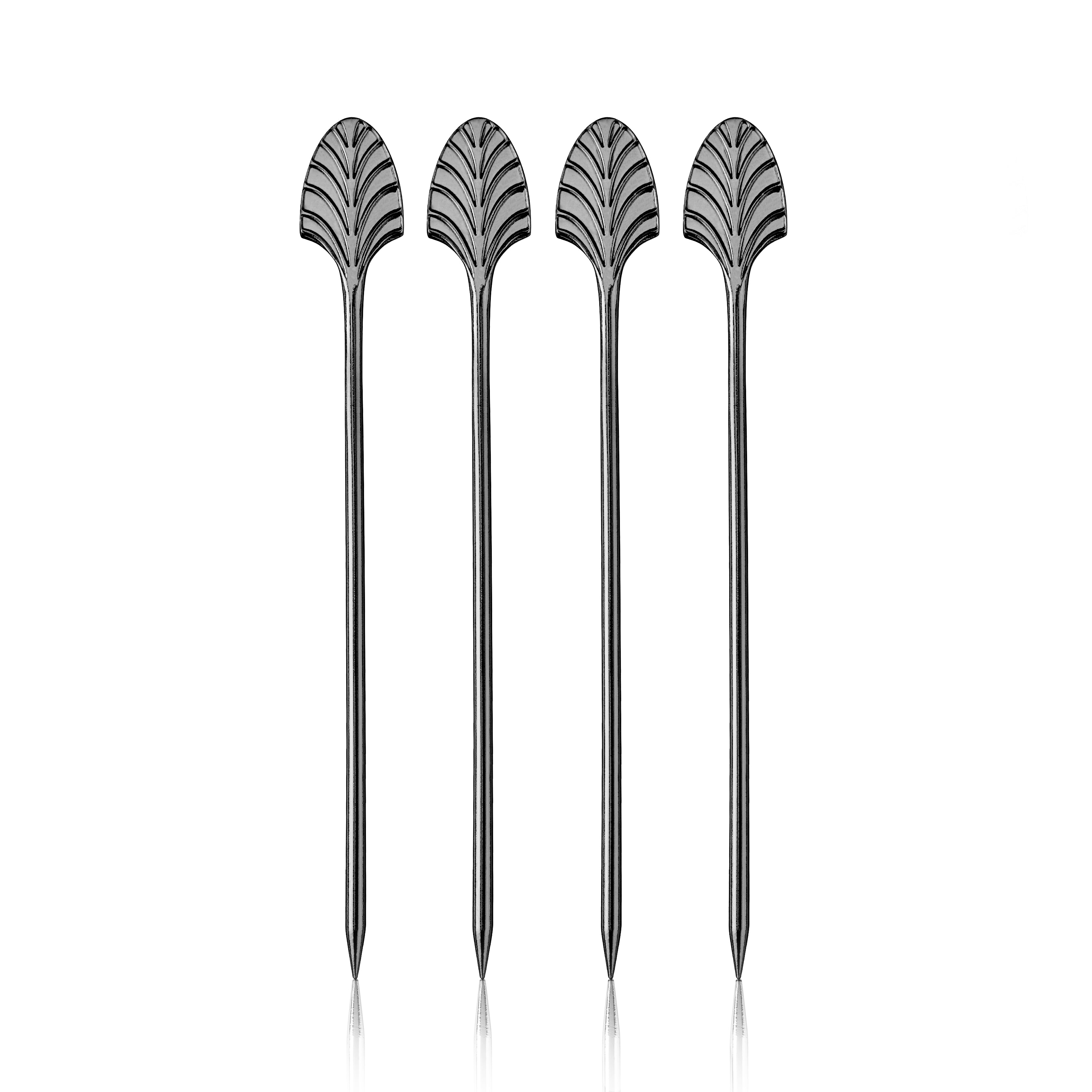 Art Deco Cocktail Picks (Set of 4)