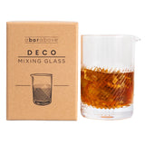 Cocktail Mixing Glass - Deco Design