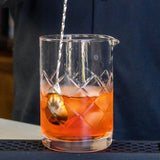 Cocktail Mixing Glass - Diamond Cut Design