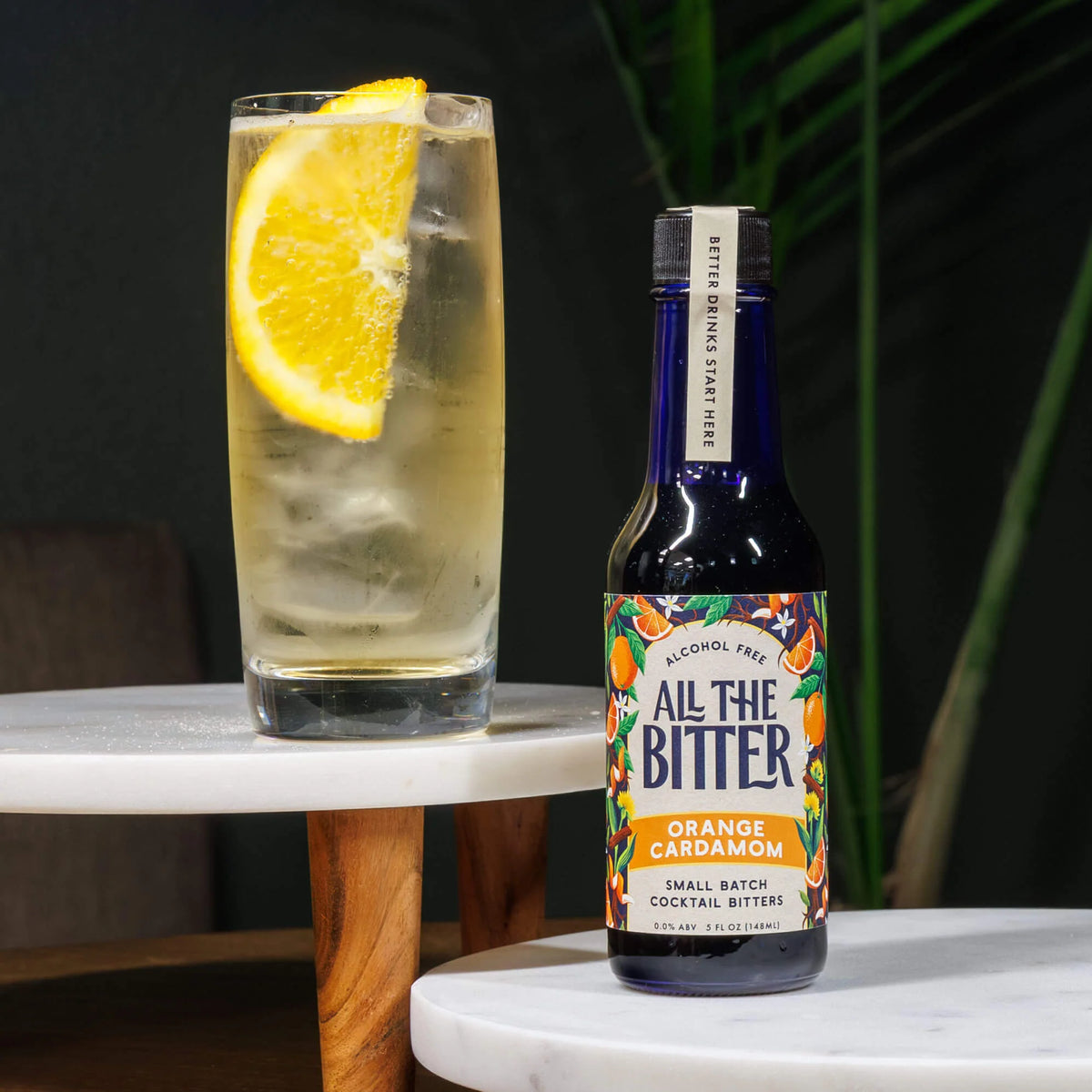 Non-Alcoholic Orange Cardamom Bitters