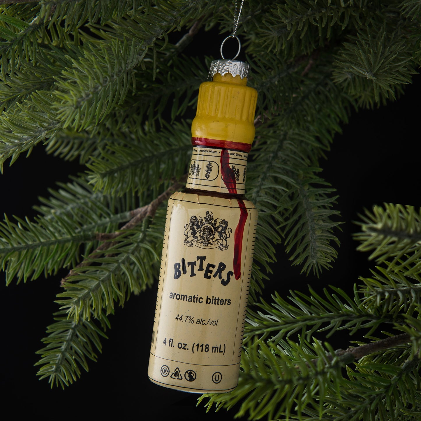 Bitters Bottle Christmas Ornament