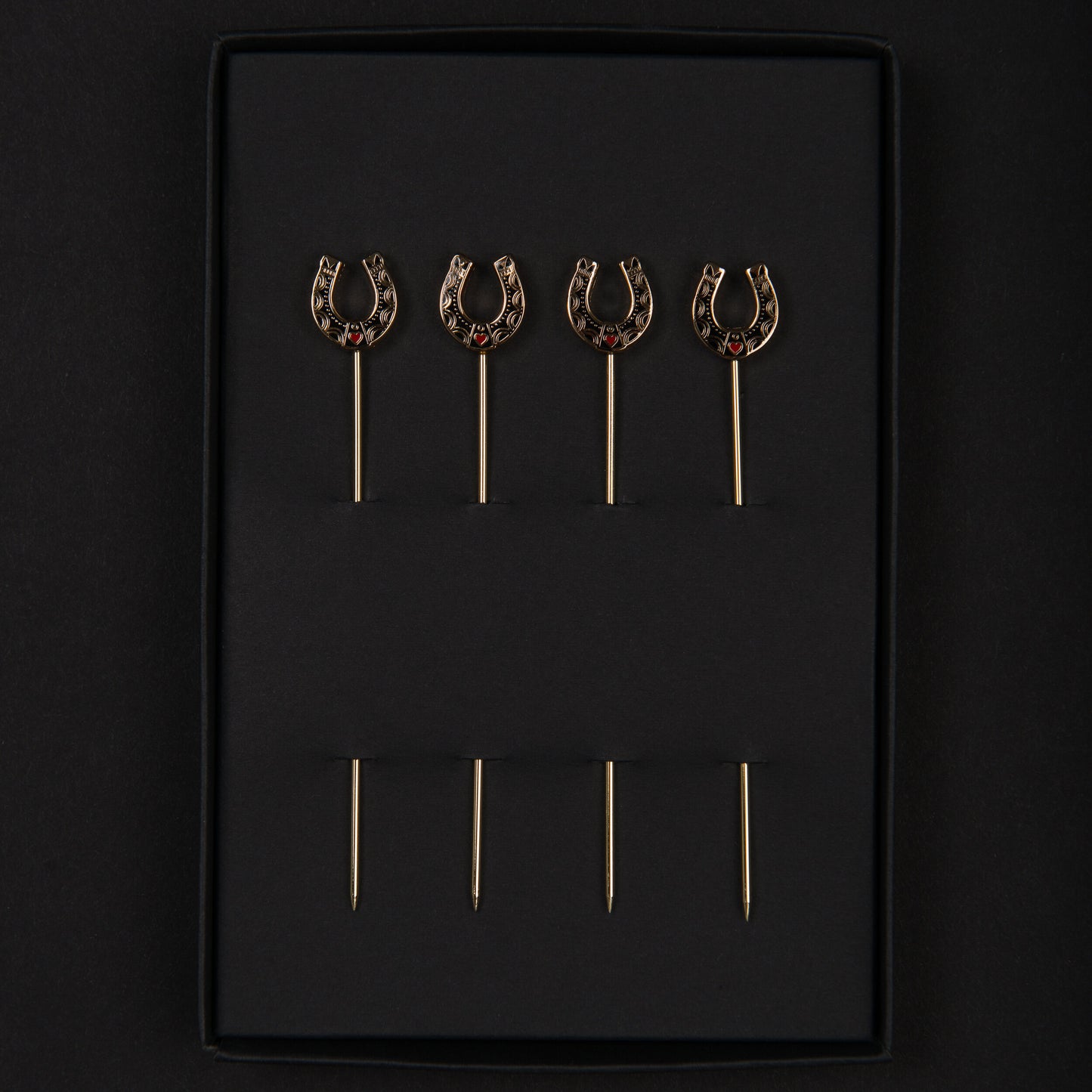 Lucky Horseshoe Cocktail Picks (Set of 4)