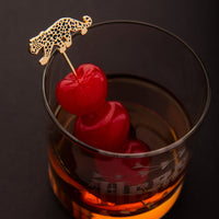 Leopard Cocktail Picks (Set of 4)