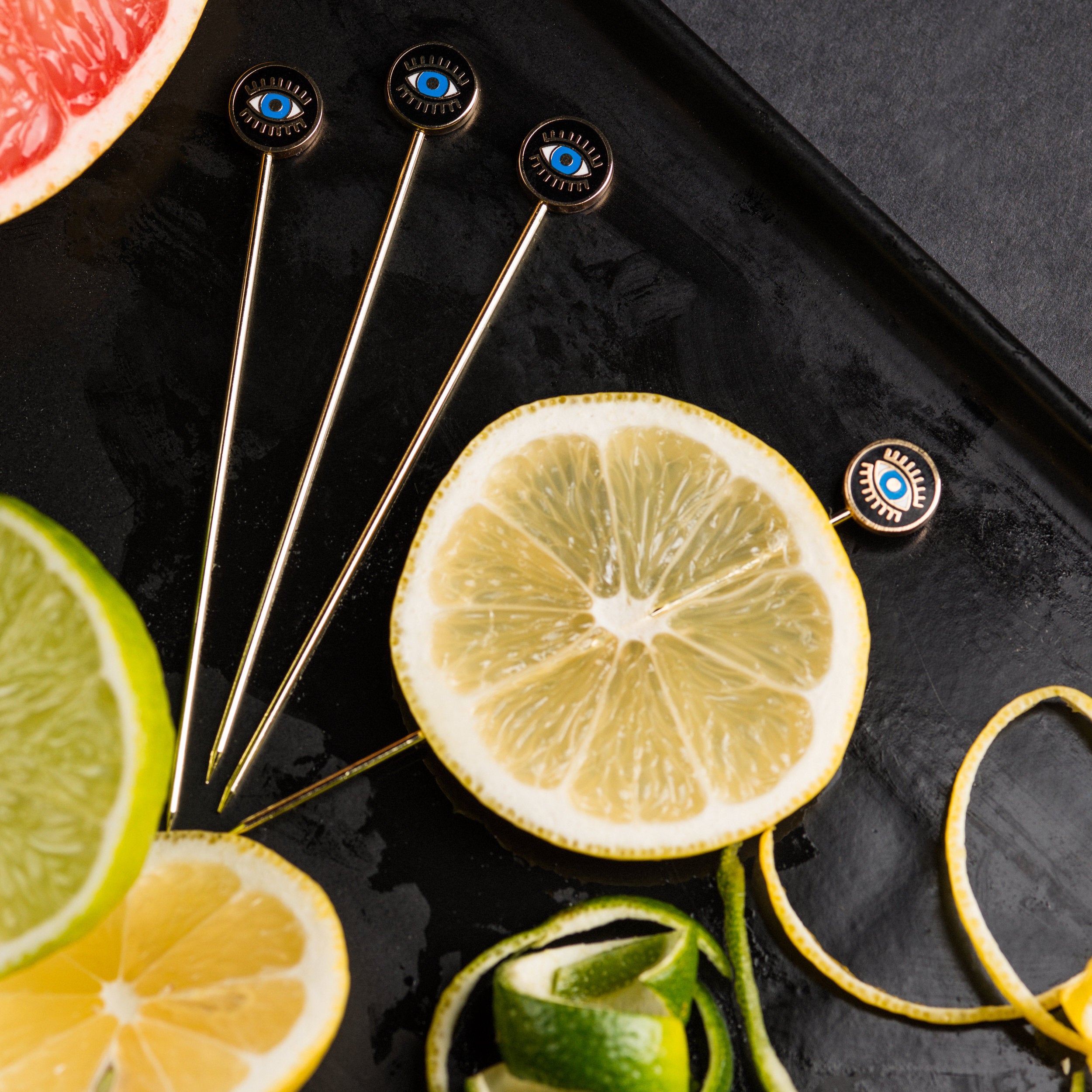 Evil Eye Cocktail Picks (Set of 4)
