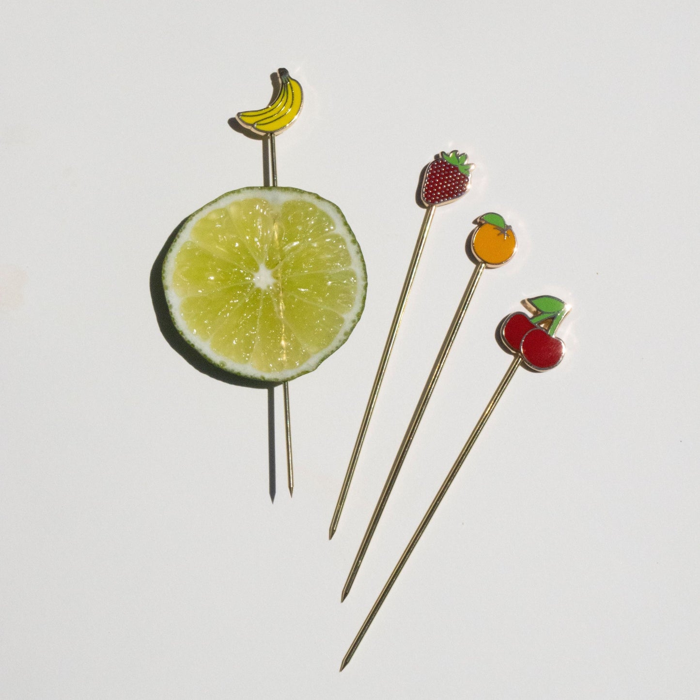 Fruity Cocktail Picks (Set of 4)