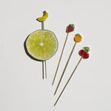 Fruity Cocktail Picks (Set of 4)
