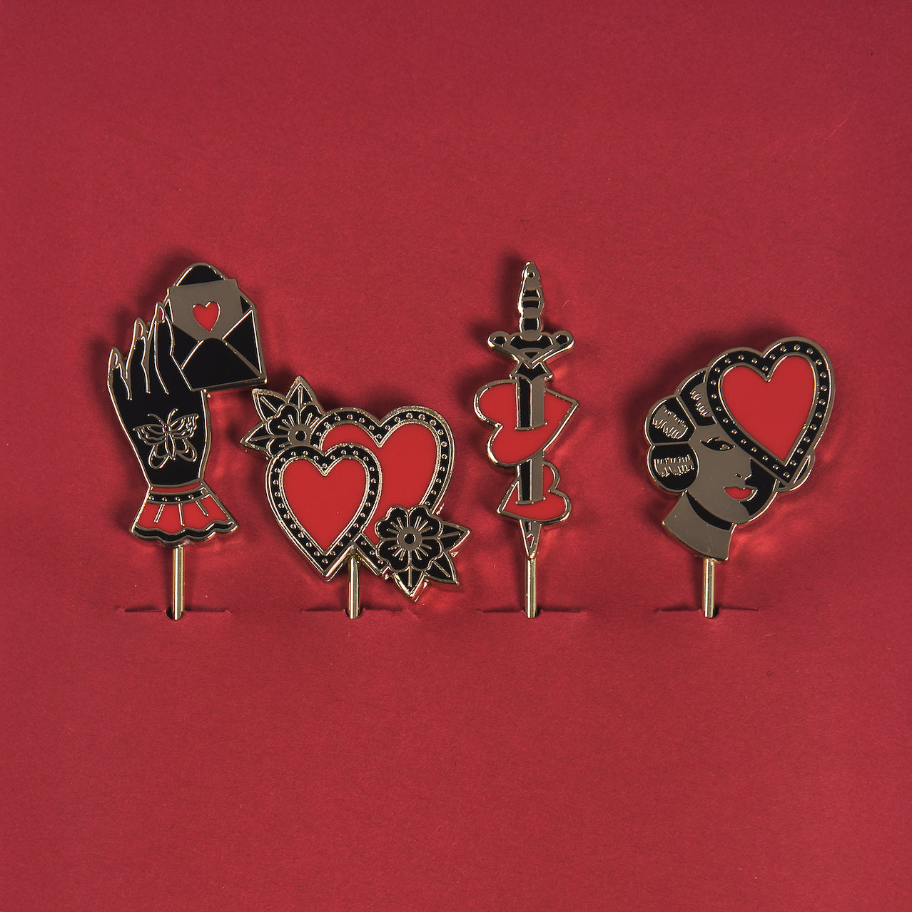 Tattoo Cocktail Picks (Set of 4)