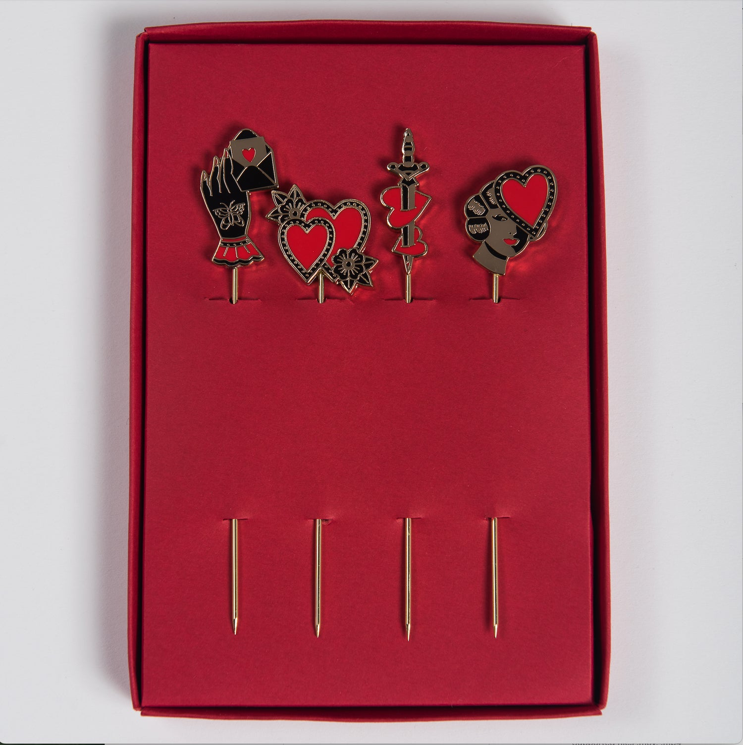 Tattoo Cocktail Picks (Set of 4)