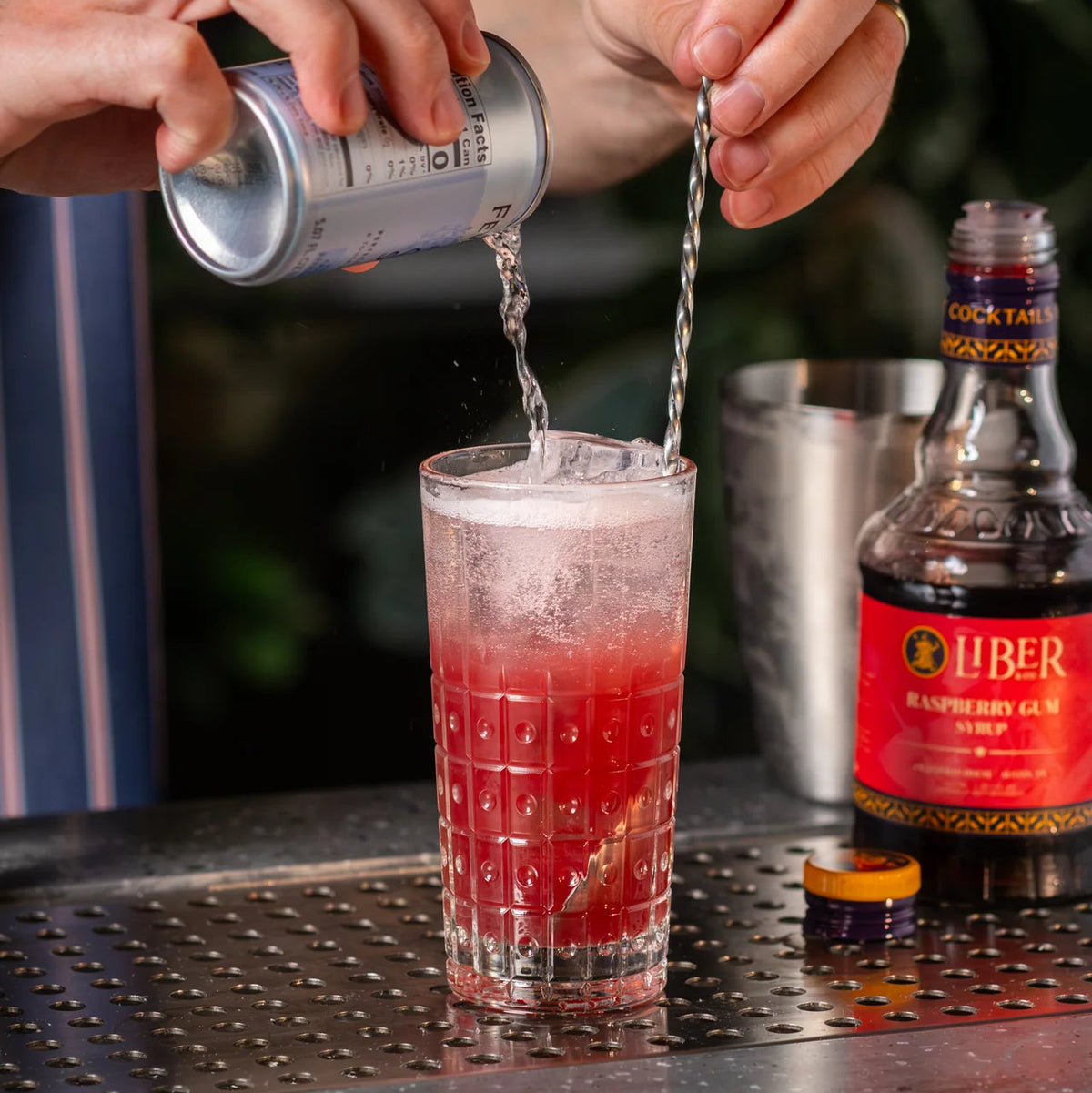 Raspberry Gum Syrup