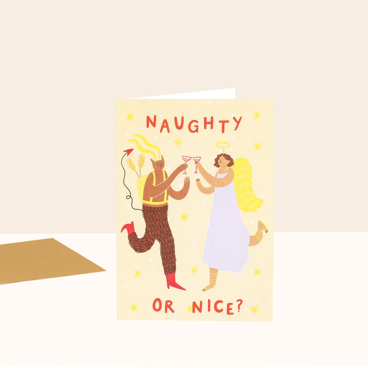 Naughty or Nice Christmas Card
