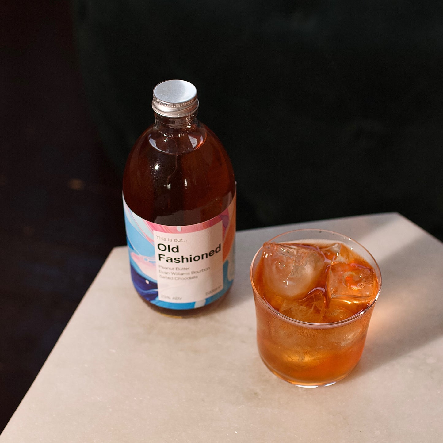 Snickers Old Fashioned Cocktail