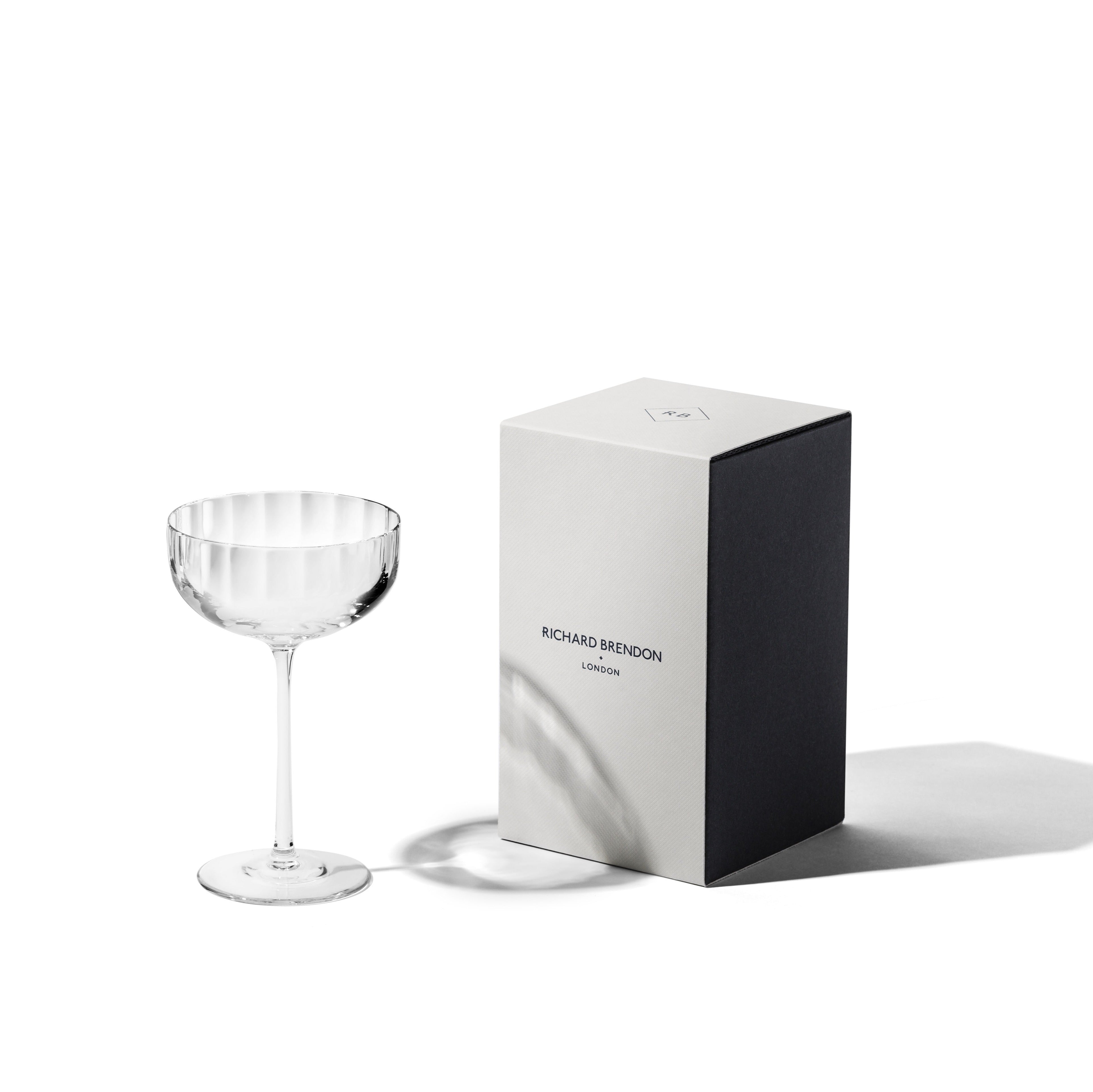 Fluted Small Coupe Glass