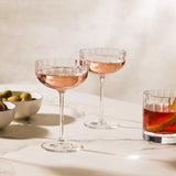 Fluted Small Coupe Glass