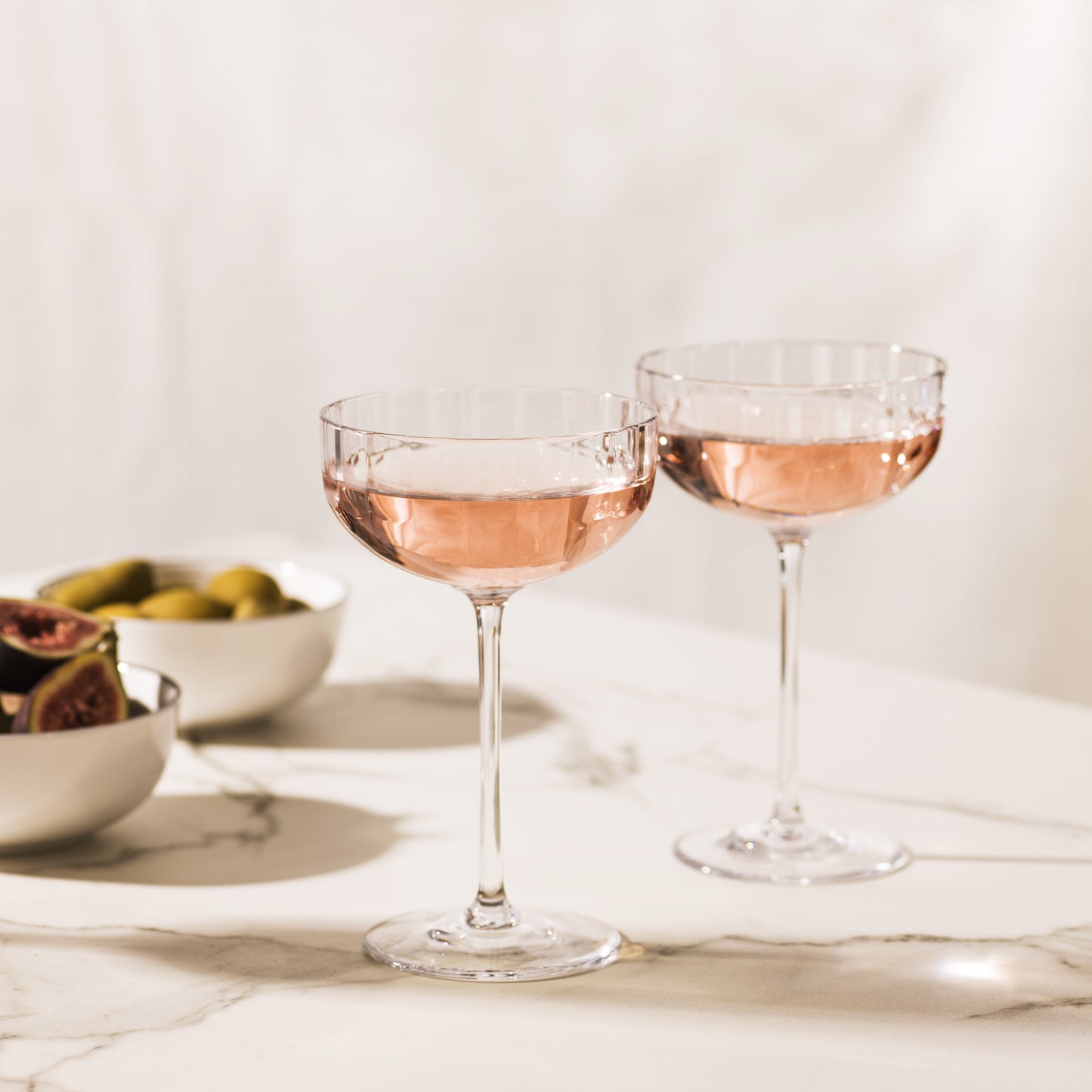 Fluted Small Coupe Glass