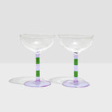 Stripe Coupes (Set of 2)
