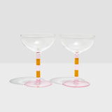 Stripe Coupes (Set of 2)