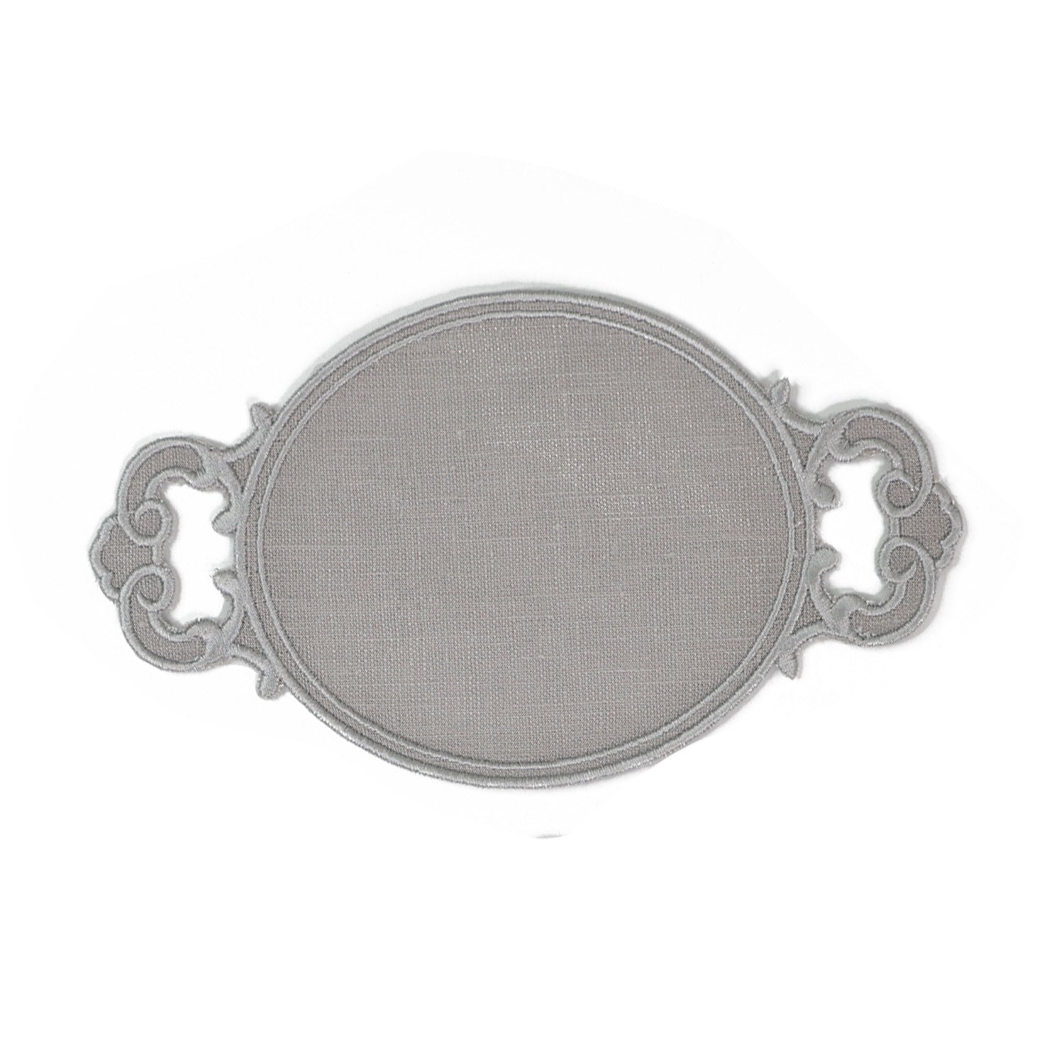 Silver Tray Cocktail Napkins (Set of 4)