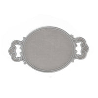 Silver Tray Cocktail Napkins (Set of 4)