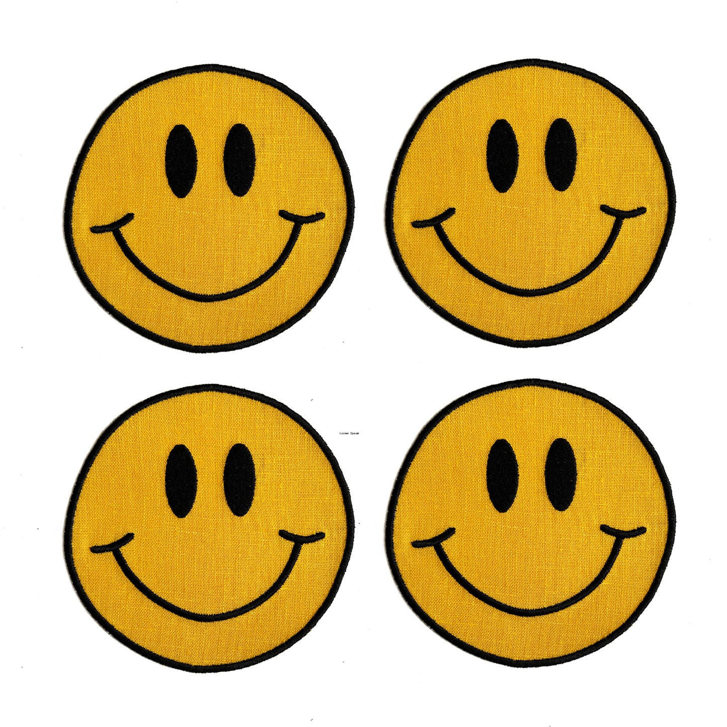 Smiley Face Cocktail Napkins (Set of 4)