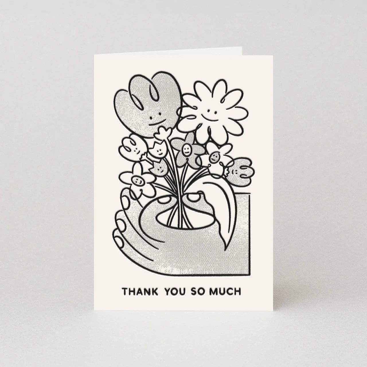 Thank You Greeting Card - Flowers