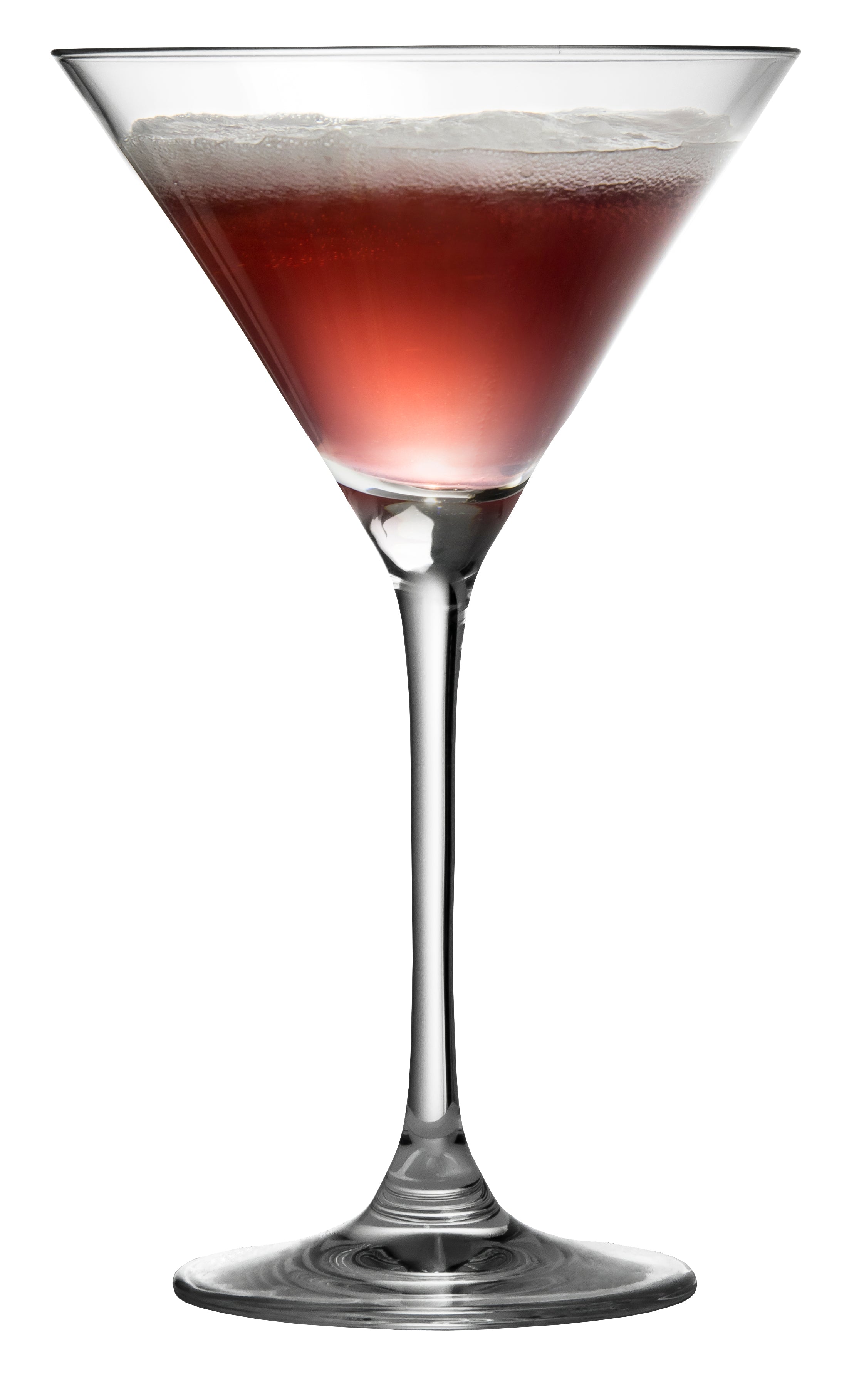Verdot Crystal Martini Glass