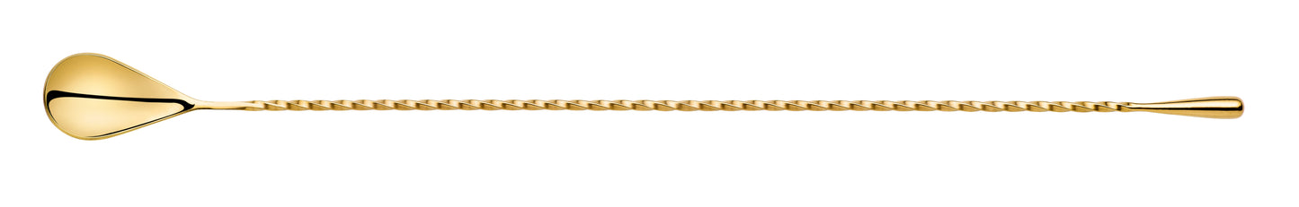 Drop Bar Spoon in Gold (40cm)