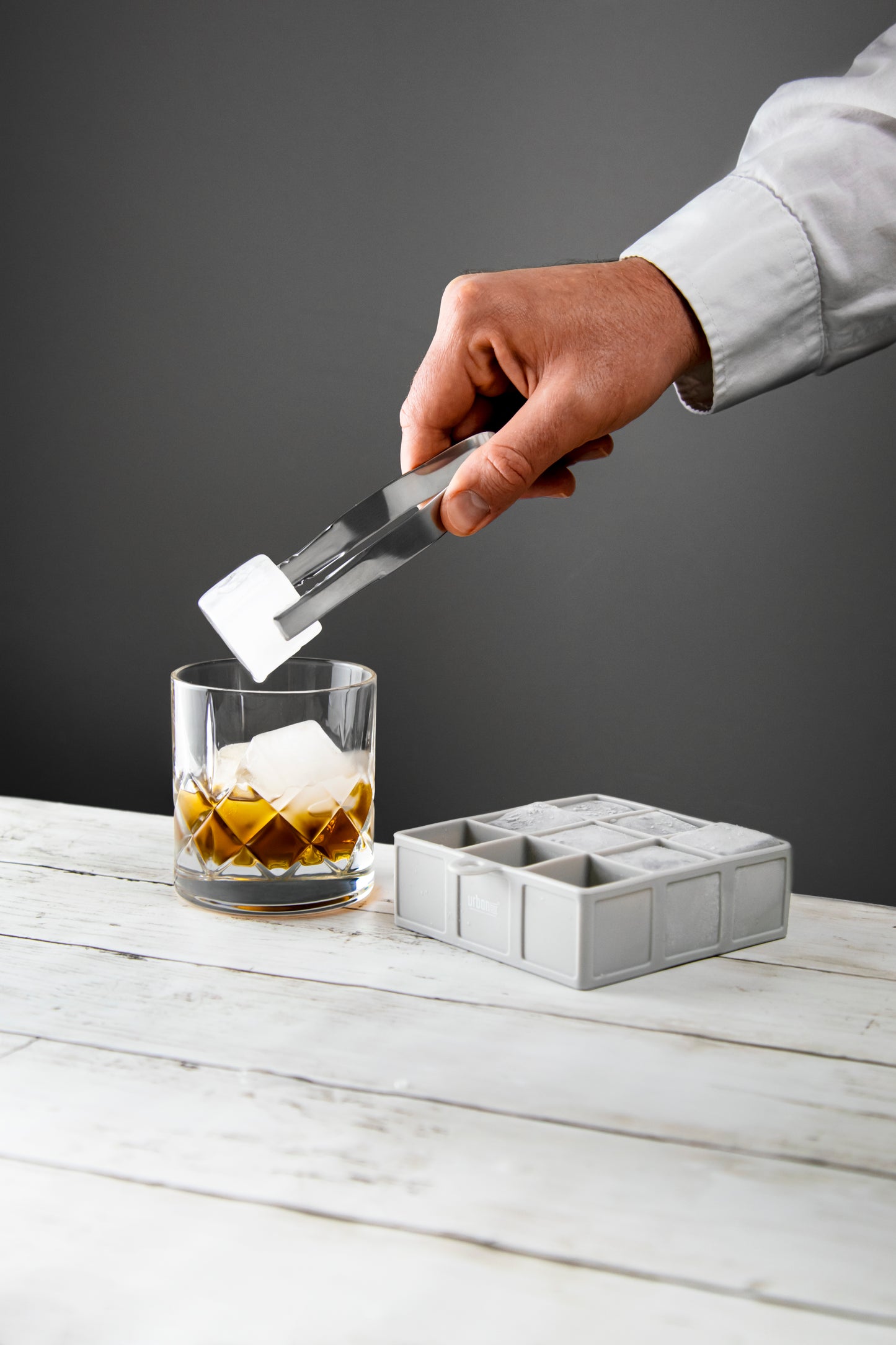 Ergo Stainless Steel Ice Tongs (Small)