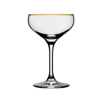 Retro Coupette Gold Rim