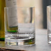 Whisky Glasses with Spears Design (Set of 2)