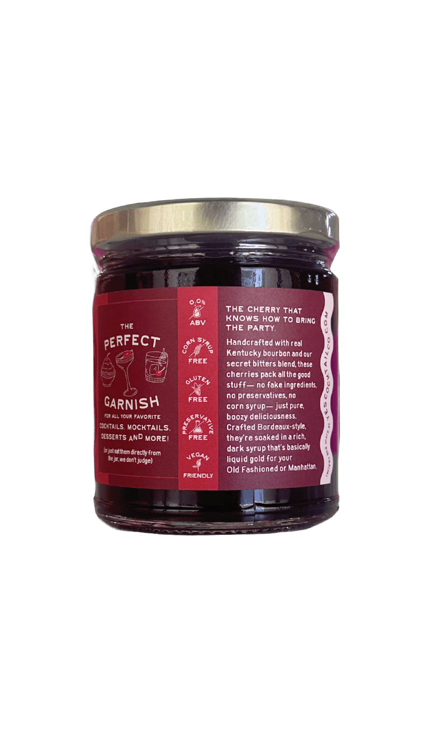 Boozy Cherries - Bourbon Infused Cherries