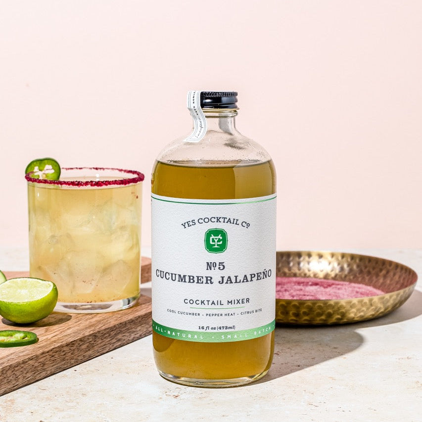 Cucumber Jalapeño Cocktail Mixer