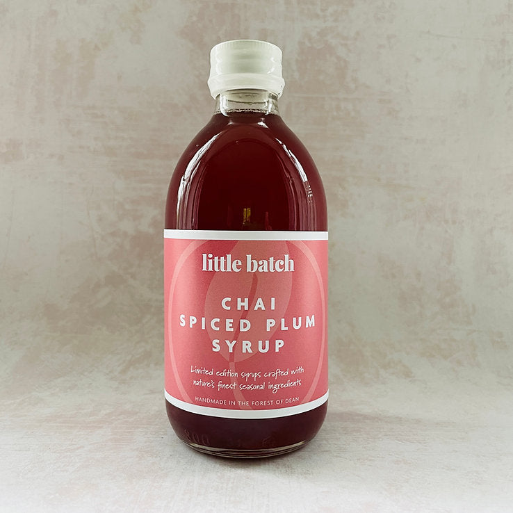 Chai Spiced Plum Syrup