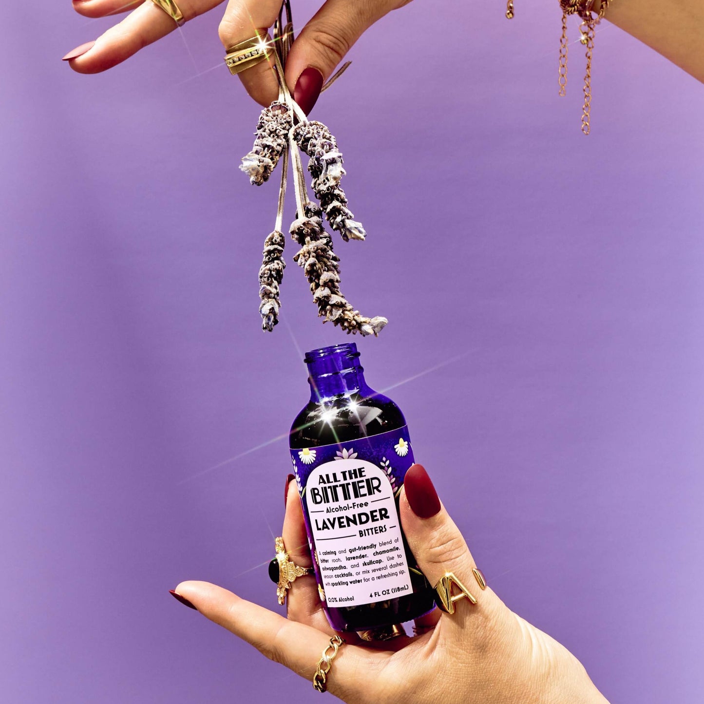 Non-Alcoholic Lavender Bitters