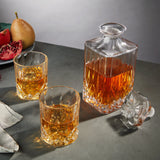 Admiral 3-Piece Crystal Decanter & Tumbler Set