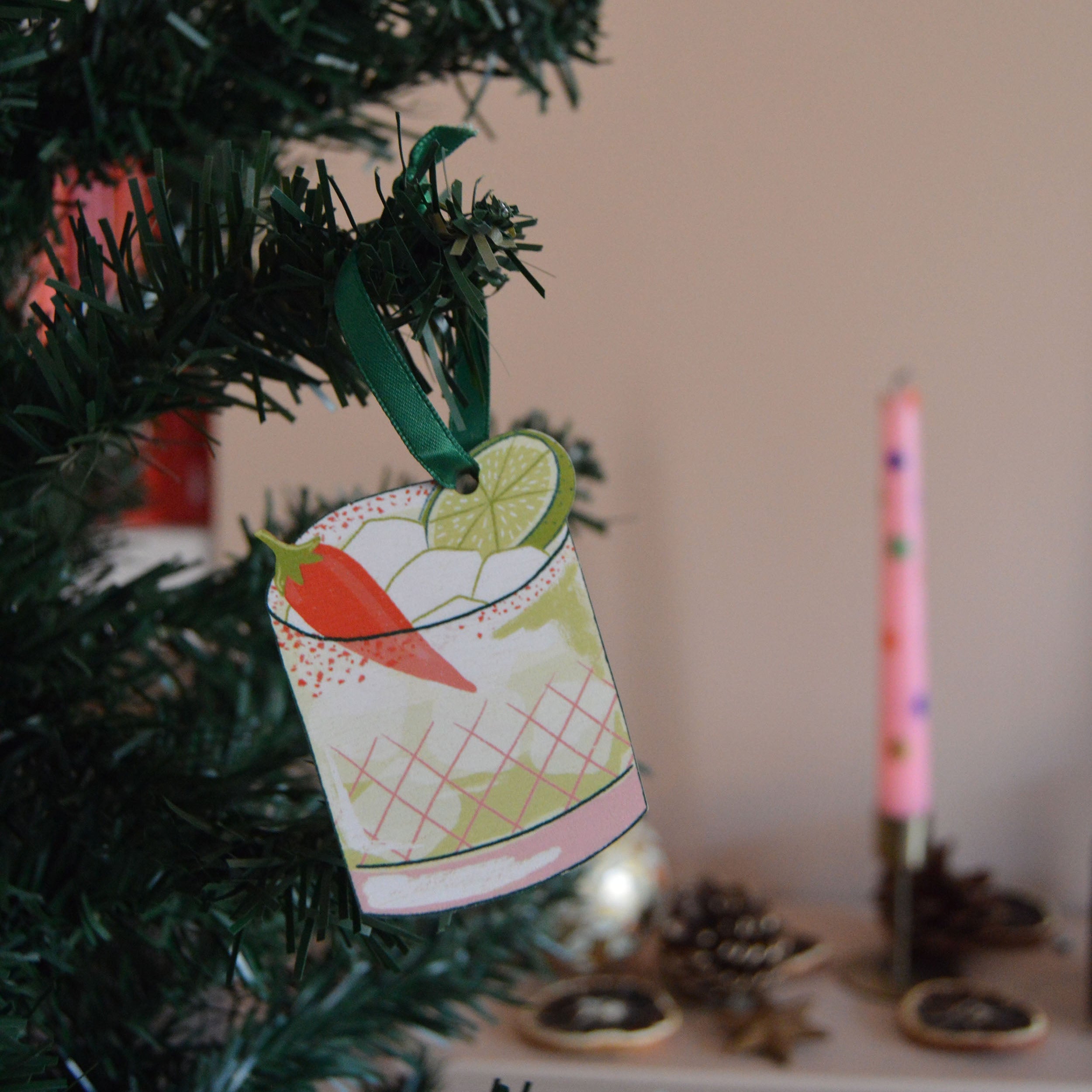 Spicy Margarita Christmas Decoration