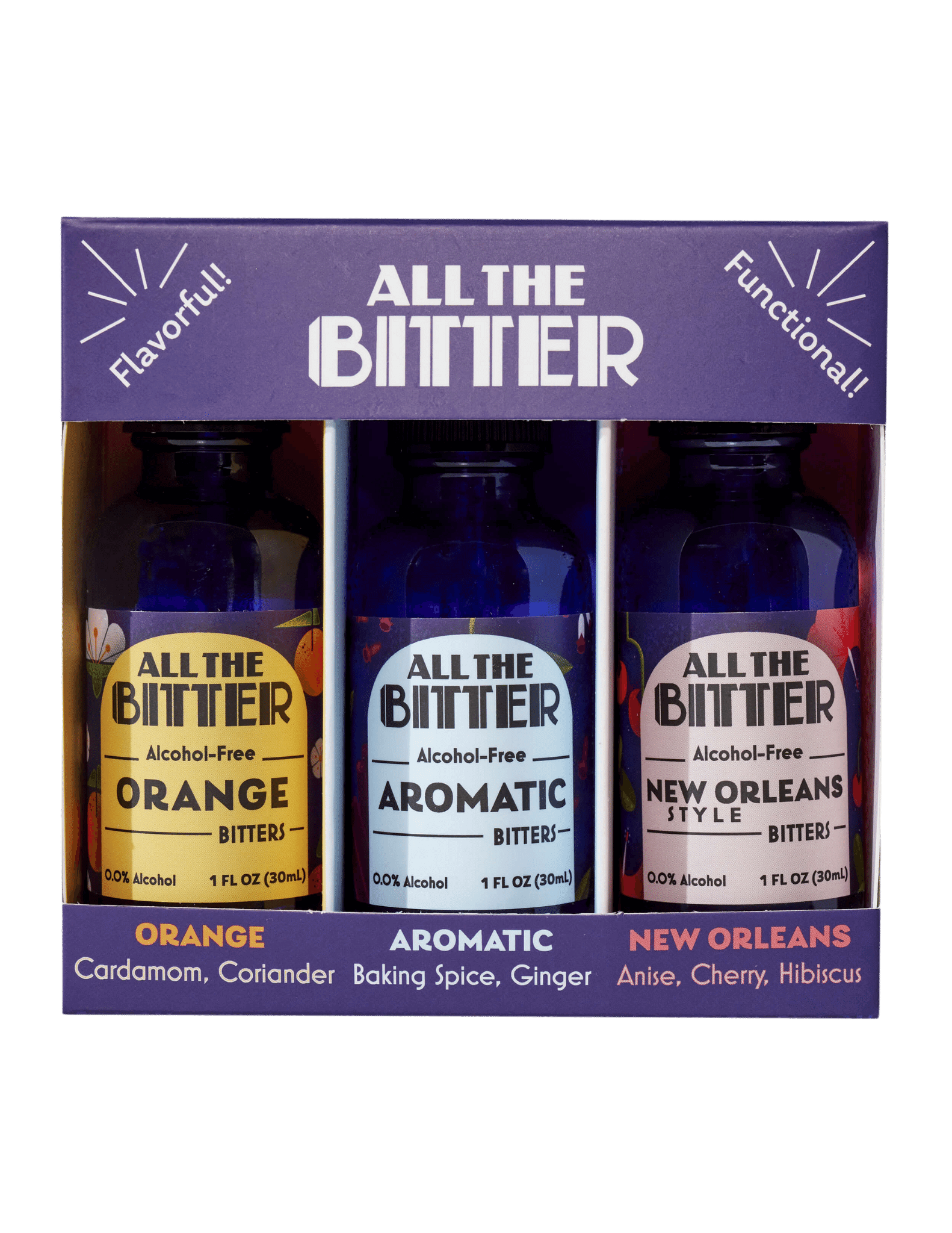 Non-Alcoholic Bitters Travel Pack