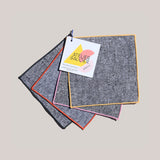 Rainbow Chambray Cocktail Napkins (Set of 4)