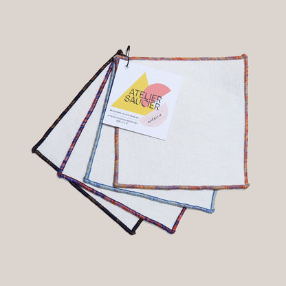 Rainbow Sky Cocktail Napkins (Set of 4)