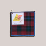 Jubilee Plaid Cocktail Napkins (Set of 4)