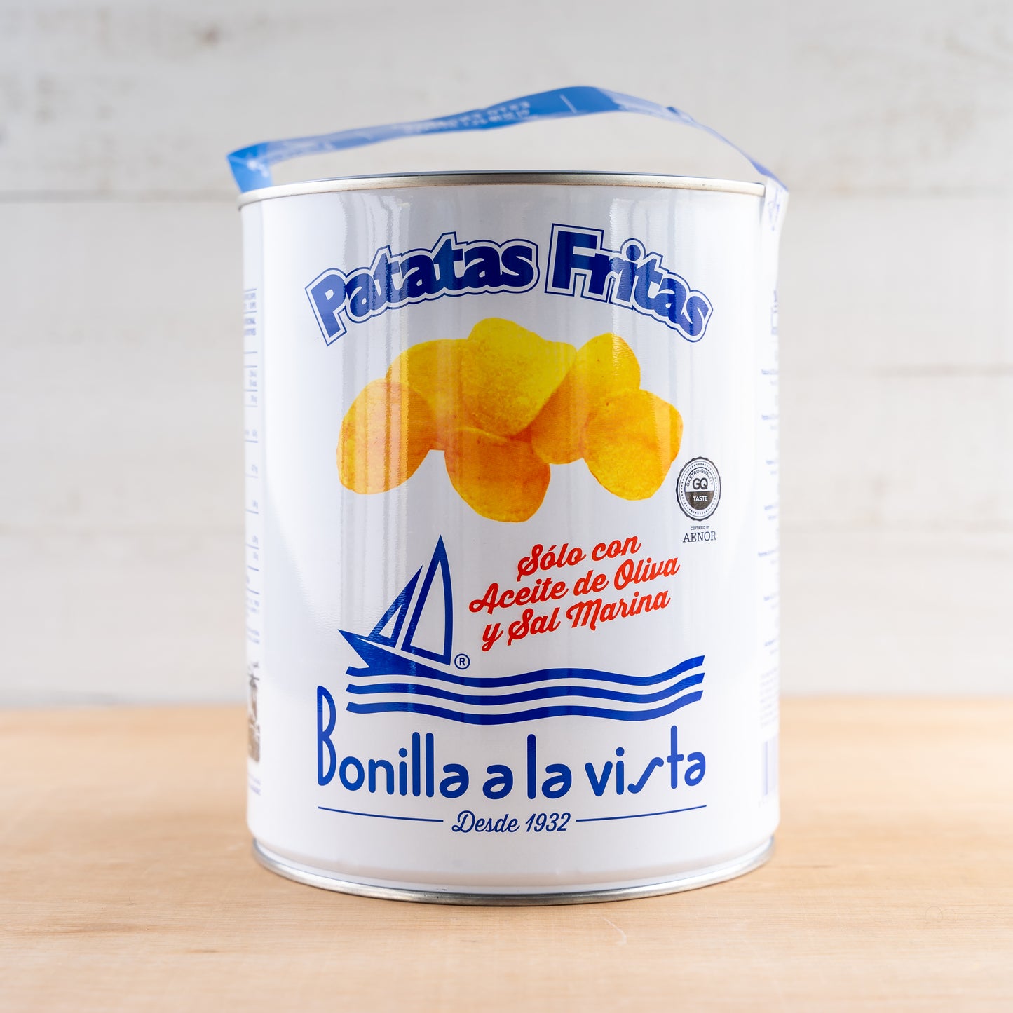 Sea Salt Crisps 275g Tin