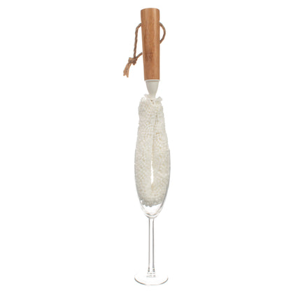 Foam Brush for Narrow Glasses