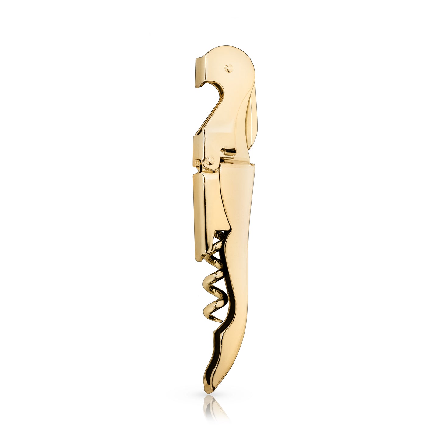 Signature Double-Hinged Corkscrew in 24k Gold